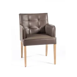 Diem 2 Fauteuil matelassé avec accoudoirs