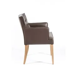 Diem 2 Fauteuil matelassé avec accoudoirs