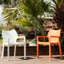 Diva Fauteuil de jardin en polypropylène
