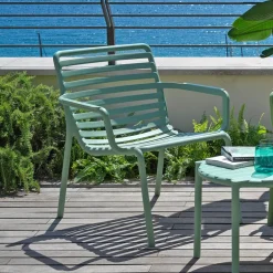 Doga Fauteuil de jardin bas relax design italien