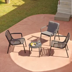 Doga Fauteuil de jardin bas relax design italien