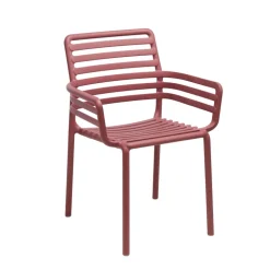 Doga Fauteuil de jardin design empilable fabriqué en Italie