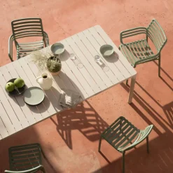 Doga Fauteuil de jardin design empilable fabriqué en Italie