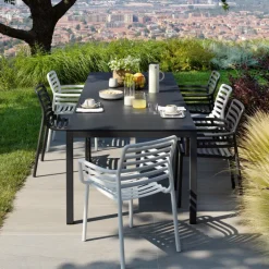 Doga Fauteuil de jardin design empilable fabriqué en Italie