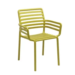 Doga Fauteuil de jardin design empilable fabriqué en Italie