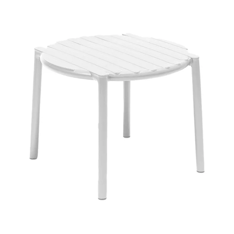 Doga Table basse de jardin ronde empilable fabriquée en Italie