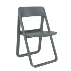 Dream Chaise pliante moderne en polypropylène