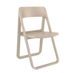 Dream Chaise pliante moderne en polypropylène