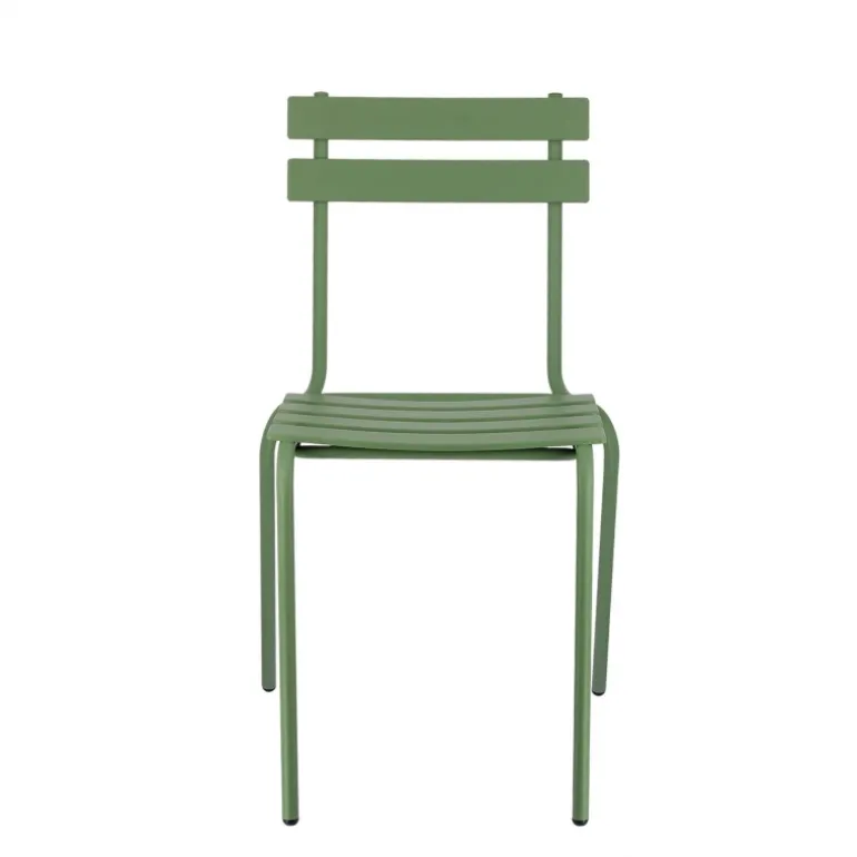 Eden Chaise de jardin française en métal empilable