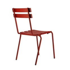 Eden Chaise de jardin française en métal empilable