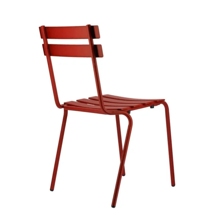 Eden Chaise de jardin française en métal empilable