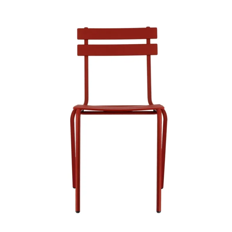 Eden Chaise de jardin française en métal empilable