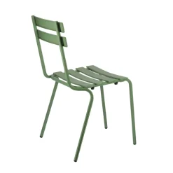 Eden Chaise de jardin française en métal empilable