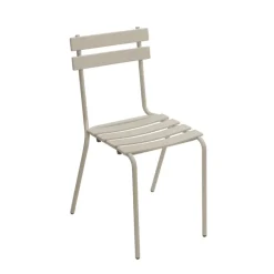 Eden Chaise de jardin française en métal empilable