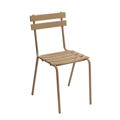 Eden Chaise de jardin française en métal empilable