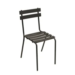 Eden Chaise de jardin française en métal empilable