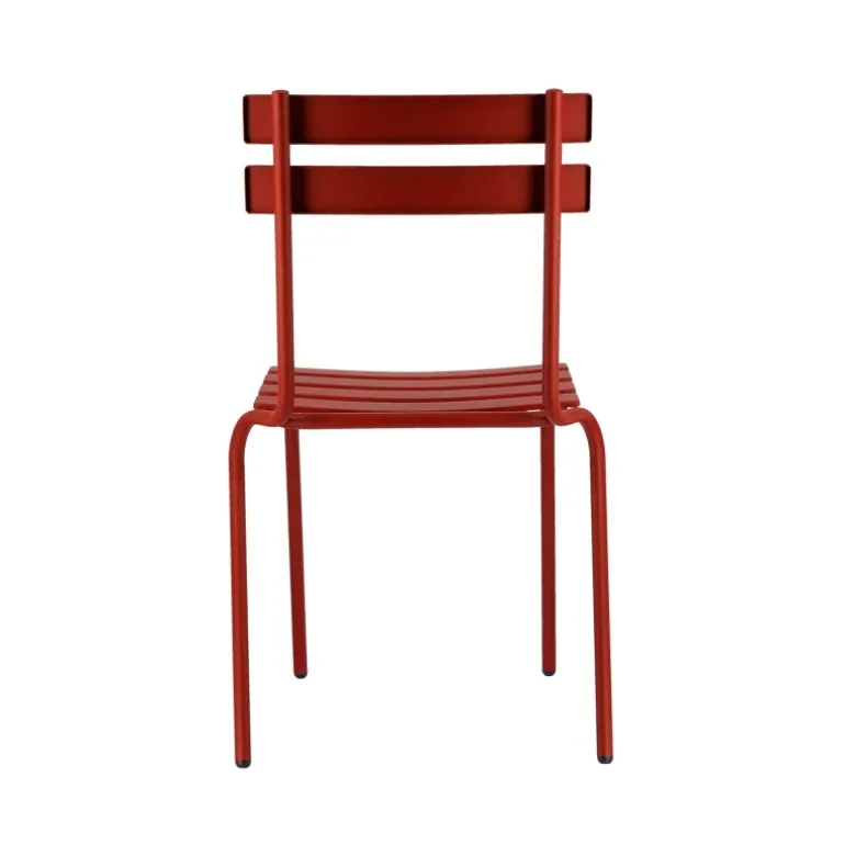 Eden Chaise de jardin française en métal empilable