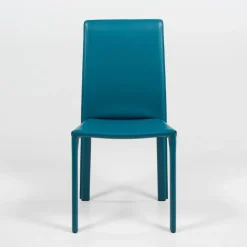 Elisa A Chaise de salle à manger en croûte de cuir