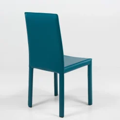 Elisa A Chaise de salle à manger en croûte de cuir