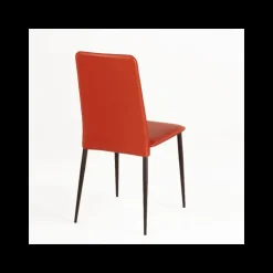 Ely A Chaise moderne en croûte de cuir