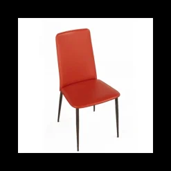 Ely A Chaise moderne en croûte de cuir