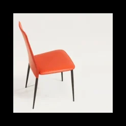 Ely A Chaise moderne en croûte de cuir