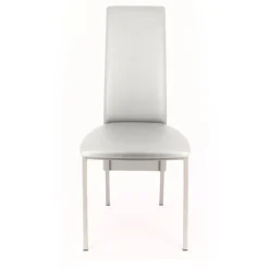 Elyn Chaise contemporaine de salle à manger en simili