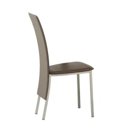 Elyn Chaise contemporaine de salle à manger en simili