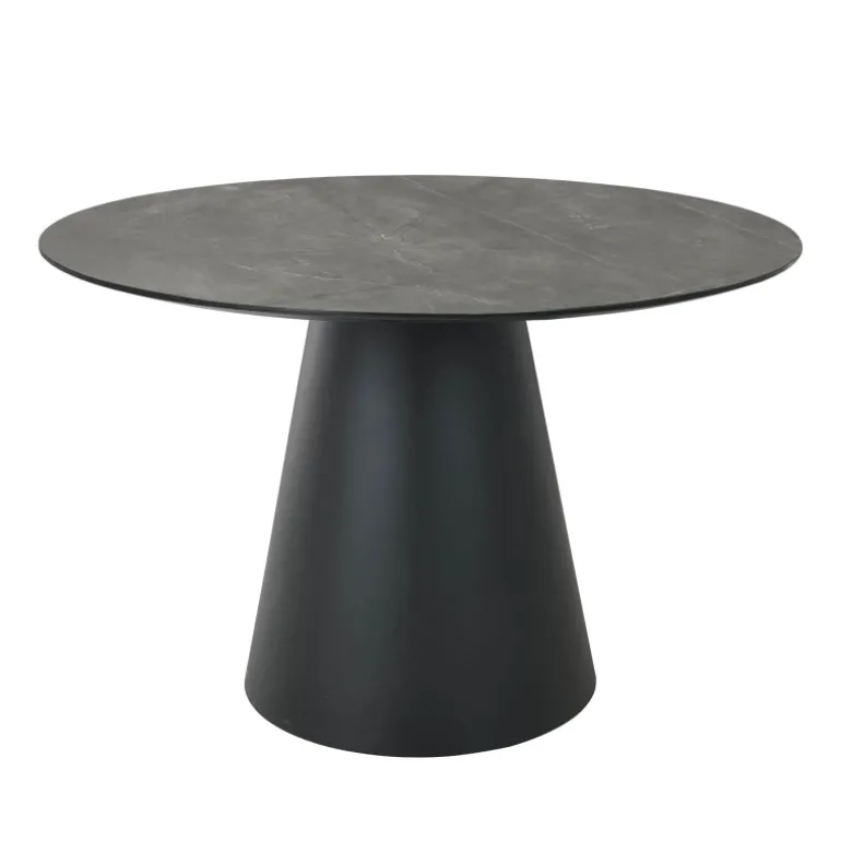 EmmyTable design ronde avec pied central