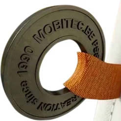 Enora Chaise Mobitec® moderne en tissu et pieds en métal