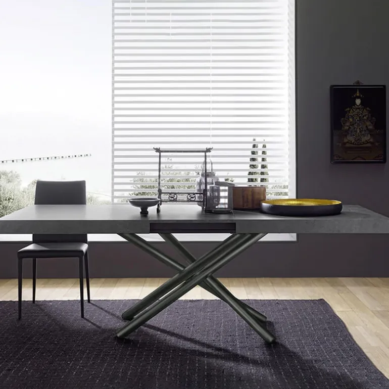 Fahrenheit Table extensible design de fabrication italienne en mélaminé