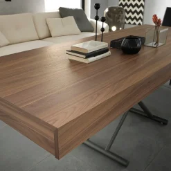 Febo AT046 Table italienne relevable en bois avec allonges