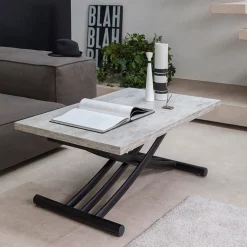 Fenice AT050 Table italienne relevable et rabattable en mélaminé