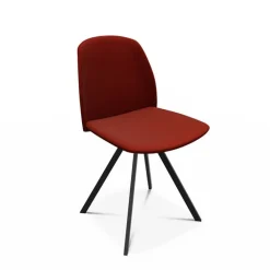 Figaro Chaise pivotante en simili fabriquée en Belgique