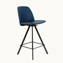 Figaro Tabouret snack en simili pivotant moderne fabrication belge