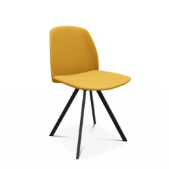 Fiona Chaise moderne en simili de fabrication belge