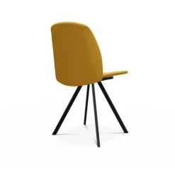 Fiona Chaise moderne en tissu de fabrication belge