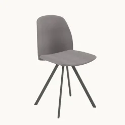 Fiona Chaise moderne en tissu de fabrication belge