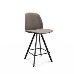 Fiona Tabouret snack moderne en simili conçu en Belgique