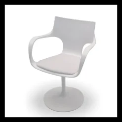 Flûte Sovet® Chaise design pivotante avec accoudoirs