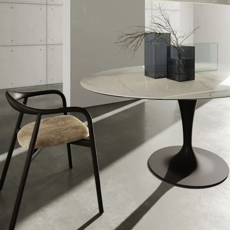Flûte Sovet® Table ovale design en céramique