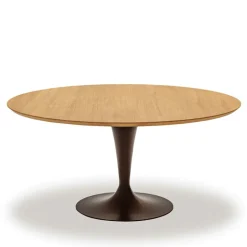 Flûte Sovet® Table ronde design plateau bois