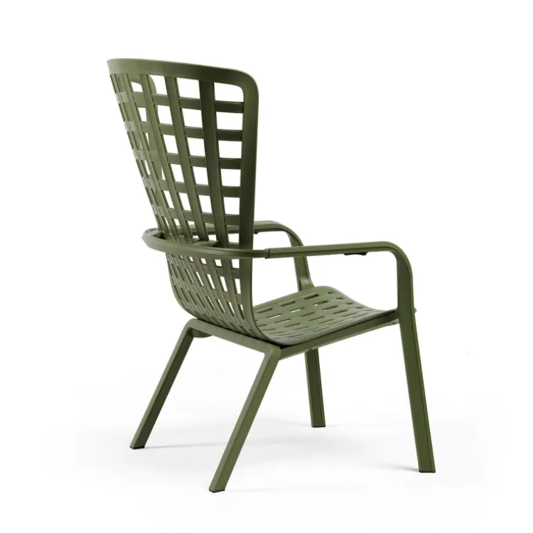 Folio Fauteuil de jardin réglable et empilable en polypropylène design