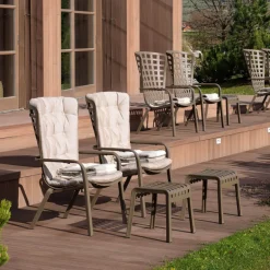 Folio Fauteuil de jardin réglable et empilable en polypropylène design