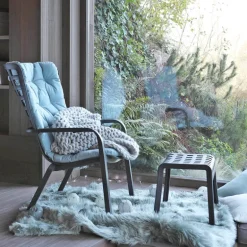 Folio Fauteuil design italien réglable et empilable en polypropylène