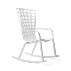 Folio Rocking chair design extérieur réglable en polypropylène