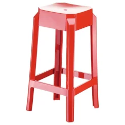 Fox Tabouret snack moderne en plexi hauteur 65 cm