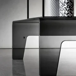 Frog Sovet® Table basse design carrée en verre