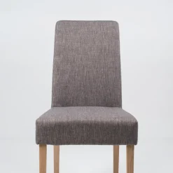 Gaby Mobitec® Chaise de salle à manger en tissu et bois massif