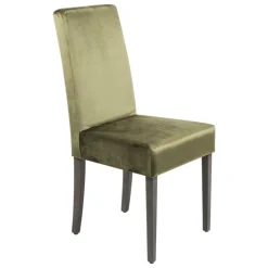 Gaby Mobitec® Chaise de salle à manger en tissu et bois massif